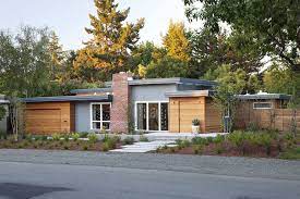 Mid century modern exterior chimney. Front Midcentury Exterior San Francisco By Klopf Architecture Houzz