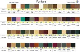 Leather Colors Chart