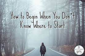 How To Begin When You Don T Know Where To Start Fit Bottomed Girls