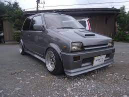 ダイハツ ミラ ｔｒ ｘｘフロントアッパーワンオフｆテイクオフ車高調外マフラ ダイハツ ダイハツ ミラ 車