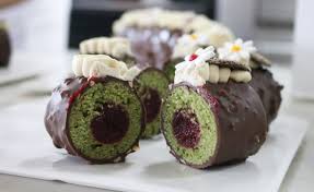 Gateau De Voyage Au Matcha Jasmin Et Griottes Travel Cake Pastry Pastry Recipes