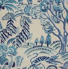 Clarence House Congo Blues Fabric Clarence House Wallpaper Fabric Wallpaper