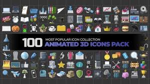 * each icon has been designed with extreme care of the details! Videohive 100 Animated 3d Icons Pack 24240318 Free Download Vfx Projects Official Vfxdownload