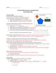 Dna replication worksheet worksheets for all from dna structure and replication worksheet answers, source: Nitrogenous Base Structure Quiz