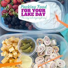 What to bring to the lake for the day. Packing Food To Bring To The Lake Lake Life State Of Mind