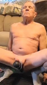 Grandpa stimulated until hands free cum - ThisVid.com
