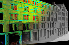 Creating 3d Model Of Building Facade From 3d Laserr Scanning Point Cloud Survey
