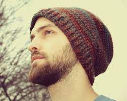 Slouch Hat Unisexwomen S Hat Mens Hat Winter Hat Etsy Crochet Slouch Hat Knitted Hats Winter Hats For Men