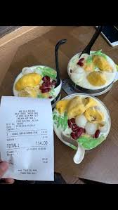 But if you are looking for one that offers the best overall experience, it has got to be cendol because of that, it's also called cendol bingsu. Senawangtv Ø¹Ù„Ù‰ ØªÙˆÙŠØªØ± Jom Bossque Lepak Melaka Makan Cendol Durian Murah Murah Jee