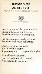 Categorías poemas chilenosetiquetas nicanor parra. Antipoems How To Look Better And Feel Great By Nicanor Parra