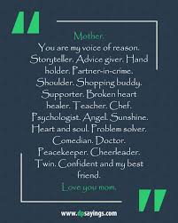 Always love your mother because you will never get another. funny quotes for mother daughter. 60 Heartwarming I Love You Mom Quotes And Sayings Dp Sayings