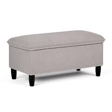 Black And White Ottoman Bench Emily Pillow Top Storage Ottoman Bench In 2020 Storage Ottoman Bench Storage Ottoman Leather Storage Bench