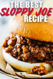 This Is The Best Homemade Sloppy Joe Recipe We Ve Been Making It For Years And Homemade Sloppy Joe Recipe Best Homemade Sloppy Joe Recipe Homemade Sloppy Joes