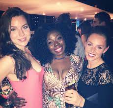 Rebecca Dyson-Smith on X: Fab night with these stunners yesterday!  #afterparty @MichelleCHope @ZoeCBarker @AladdinLondon  t.coUr6NWH12nJ  X