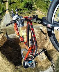 Starting Weekend With The Loco Boy Adolfsilva Doing A Sick Trick Sweet Angle Shot By The Gopro Downhilladiction Bikes Fahrrad Mtb Und Radsport