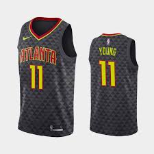The official store of the trae young oklahoma jersey for college. Men S Atlanta Hawks 11 Trae Young Black 2019 Season Icon Jersey Lazada Ph