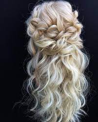 Starting from a bridal shower to a bachelorette party, all the major arrangements for the bride at a wedding function is taken care by a bridesmaid. 71 Perfect Half Up Half Down Wedding Hairstyles Wedding Forward