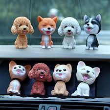 Simply upload your photo(s) on the product page and our artists will use the images to create your custom dog figurine. Brand New Dog Nod Bobblehead Gift Cute Car Home Interior Decoration Anime Manga Toys Hobbies