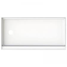 This shower pan is easily tillable. Shower Pans Stream33