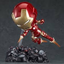 They have revealed figma versions of iron man mark 42 and iron man mark 43. Nendoroid Iron Man Mark 43 Hero S Edition And Ultron Sentries Set Good Smile Company Mykombini
