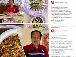 But you may be right as i cant see any capsicum in his foto. Ahmad Maslan Mahu Terbitkan Buku Masakan