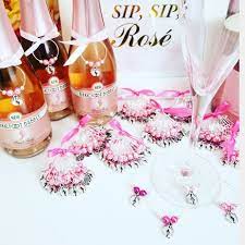 Baby Feet Baby Shower Favors Girl Wine Charm Favors Pink Etsy Baby Shower Favors Girl Girl Baby Shower Decorations Wine Glass Charms
