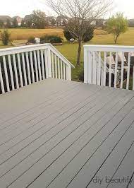 If you can't decide if you would like to paint your deck railing or leave it as a beautiful natural wood consider combining both ideas! Pin On Landscaping Pool Ideas