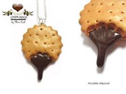 Collier Biscuit Et Chocolat Fondu Fondue Au Chocolat Chocolat Friandises