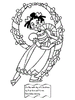 We hope your happy with this coloring pages 9 ladies dancing idea. The Twelve Days Of Christmas Coloring Pages