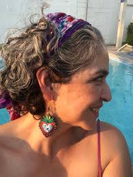 Maxi aretes Talavera– Edith Orozco