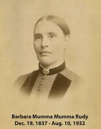 Barbara Mumma Mumma Rudy (1837-1932)