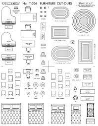 Furniture templates 1 4 inch scale printable miniatures. Furniture Arranging Kit 1 4 Scale Interior Design Scale Interior Design Interior Design Drawings Small Room Design