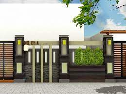 Jika melirik model pagar tembok minimalis terbaru masih menggunakan desain yang simple dan tinggi. 2 Jenis Model Pagar Rumah Minimalis Dan Keuntungannya
