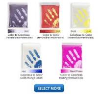 Low temperature color change thermochromic series cold ...