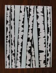 Birch Tree Wall Art Diy Wall Art Birch Tree Painting Tutorial Darice Birch Tree Art Birch Tree Painting Diy Painting