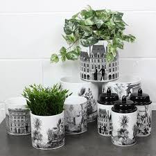 The printable gift voucher is a perfect solution to the increasingly common problem of what to give as a wedding present when friends and family who have been shacked up for years and even raised children together finally decide to the the knot in their middle/layer years. Sifcon Dolomite Planters Monochrome Garden Plant Flower Pots Bathroom Canisters Ebay