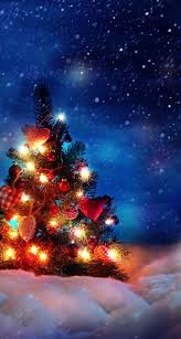 Tap And Get The Free App Holidays Shining New Year Tree Christmas Snowflakes Lights S Christmas Desktop Wallpaper Christmas Desktop Christmas Tree Wallpaper