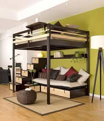 Check out these free diy loft bed plans, so you can build a bed high above with room below for a desk, table, storage, or toys. Loft Beds With Steps Ideas On Foter