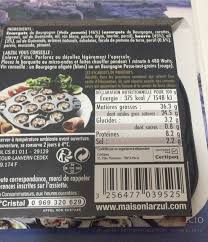 12 Escargots De Bourgogne Au Beurre Ail Et Persil Maison Larzul 80 G
