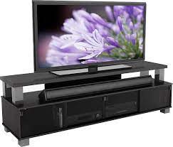 Convert 86 inch to centimeter with formula, common lengths conversion, conversion tables and more. Corliving Bromley Wooden Tv Stand For Tvs Up To 95 Ravenwood Black B 003 Rbt Best Buy