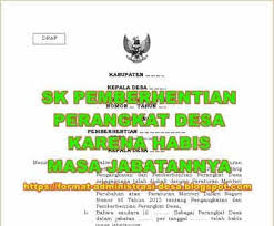Maybe you would like to learn more about one of these? Kumpulan Sk Pemberhentian Perangkat Desa 2021 Dengan Alasan Nya Format Administrasi Desa