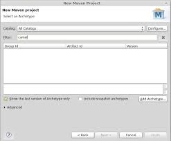 The following example shows how to set up a camel context using the camelrunner the camel quickstart project (org.eclipse.kura.example.camel.aggregation) shows a simple data aggregation pattern with camel by processing data and publishing the result. Create Camel Project With Eclipse Stack Overflow