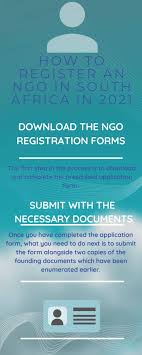 Recruitment has commenced for united nations job vacancies in south africa, interested persons should click here to apply before the deadline. How To Register An Ngo In South Africa In 2021 Infographic