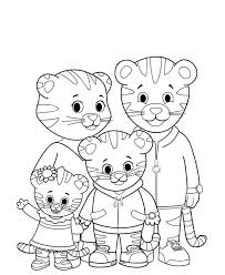 Coloring pages of daniel tiger's neighborhood. 11 Best Free Printable Daniel Tiger Coloring Pages For Kids
