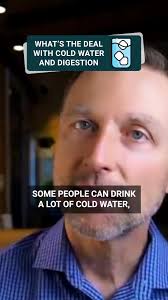 What's The Deal With Cold Water and Digestion #drberg #coldwater #digestion  #bloating #tapwater #health