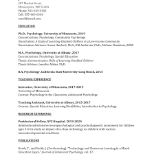How should i format my cv? Academic Curriculum Vitae Cv Example And Writing Tips