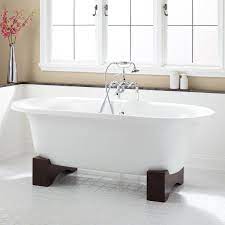 Check spelling or type a new query. 68 Poynter Acrylic Tub On Wood Cradles Bathtubs Bathroom Acrylic Tub Wood Cradle Free Standing Tub