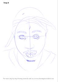 How to draw 2pac part2. Learn How To Draw 2pac Rappers Step By Step Drawing Tutorials