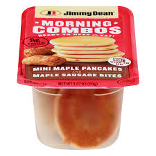 Bring some fun to your day with delicious pancakes and sausage on a stick. Save On Jimmy Dean Morning Combos Mini Maple Pancakes Maple Sausage Bites Order Online Delivery Giant