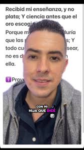 Bienaventurado el hombre que halla la sabiduría, Y que obtiene la  inteligencia;, Porque su ganancia es mejor que la ganancia de la plata, Y  sus frutos más que el oro fino., Más preciosa es que las ...